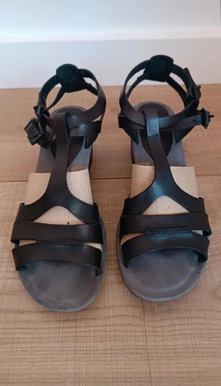 Sandalias Vialis Negras