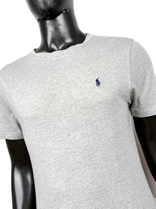 Polo Ralph Lauren T Shirt Uomo S Grigia Logo Pony