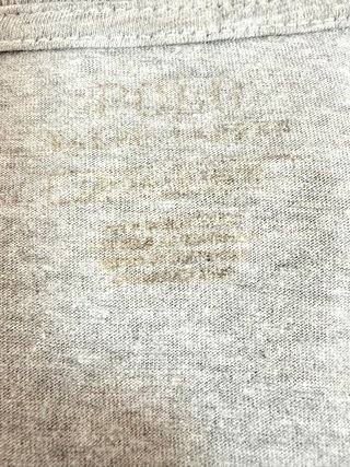 Polo Ralph Lauren T Shirt Uomo S Grigia Logo Pony