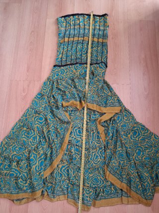 Vestido India Town palabra de honor