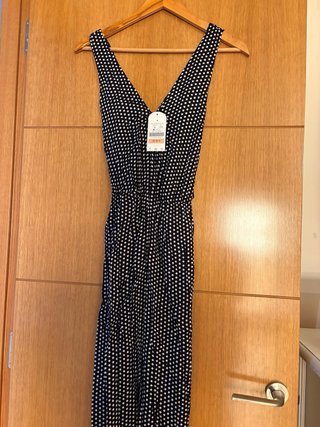 Mono Oysho lunares negro nuevo