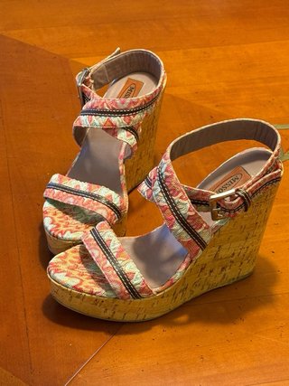 Sandalias Missoni Plataforma