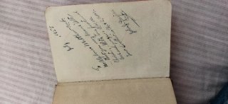 LIBRO RELIGIOSO EN INGLÉS Con dedicatoria año 1955