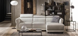 Sofá cama Natuzzi piel TRANSPORTE INCLUIDO