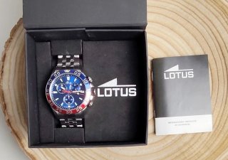 Reloj Lotus Pepsi MOD Cronógrafo hombre Acero inox