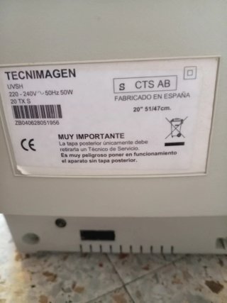 TV Tecnimagen Tubo 20 Gris