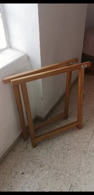 Caballetes de madera (2 unidades)