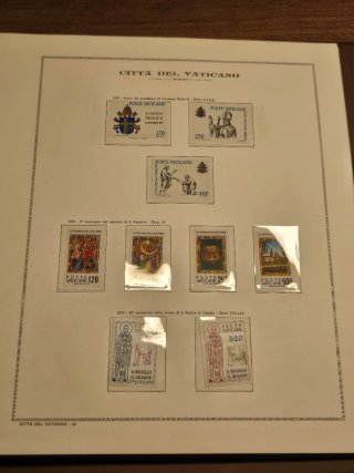 Album Marini Francobolli Vaticano 1978-1992 MNH