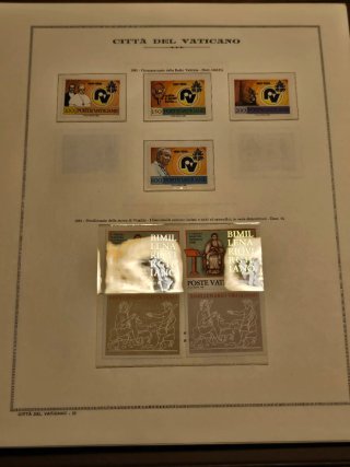 Album Marini Francobolli Vaticano 1978-1992 MNH