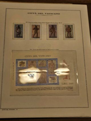 Album Marini Francobolli Vaticano 1978-1992 MNH