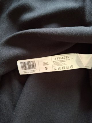 Vestito lungo nero Terranova