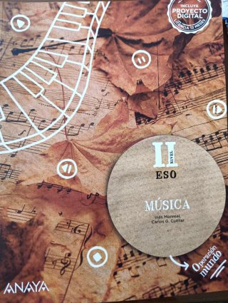 Libro texto Música nivel II 3° ESO