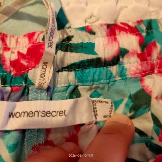 Pantalones cortos florales mujer Talla M