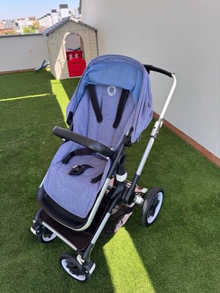 Carro Bebé Bugaboo Fox Azul