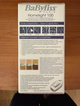 Depiladora BaByliss Homelight 100