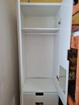 Armario Blanco Ikea con Cajones