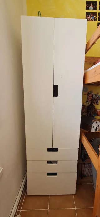Armario Blanco Ikea con Cajones