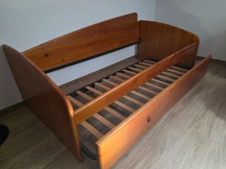 Cama nido de madera
