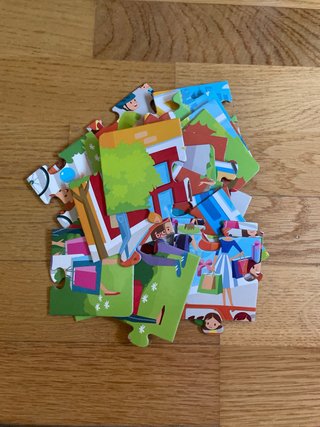 Puzzle Infantil de 24 Piezas Llamado “La Ciudad”