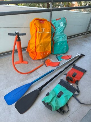 Tablas Paddle Surf con Remos y Mochilas