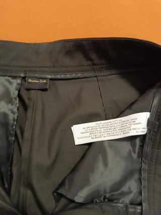 Pantalón Massimo Dutti Negro Talla M