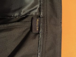 Pantalón Massimo Dutti Negro Talla M