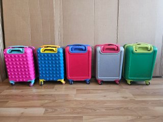 Maletas de viaje estilo LEGO