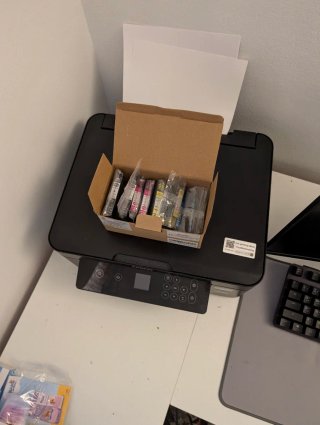 Impresora Epson Expression XP-3200 Negra + ink