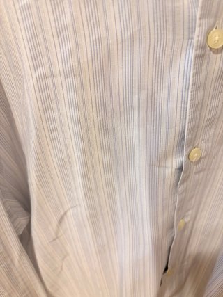 Camisa Record Rayas Azul y Blanco