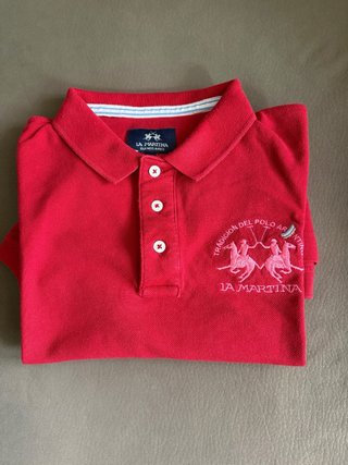 Polo La Martina Rojo Talla M