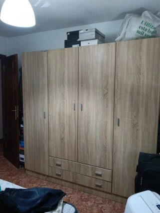 Armario 4 puertas y cajones