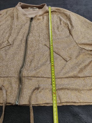 Chaqueta bomber New Collection dorada