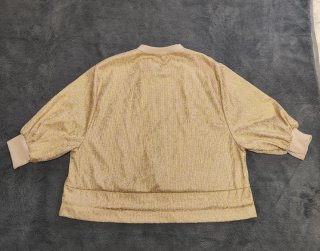 Chaqueta bomber New Collection dorada