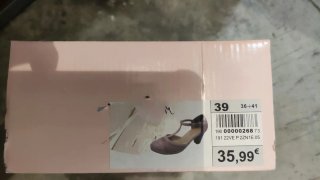 Zapatos Piccola Piu rosa talla 39