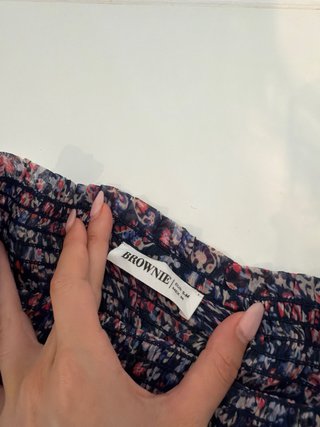 Falda estampada floral