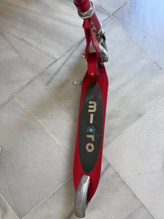 Patinete Micro Plegable 2 Ruedas Rojo