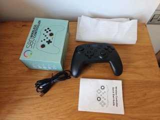Mando Data Frog S80 para Switch y PC.