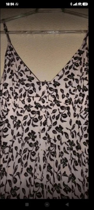 Vestido de tirantes estampado