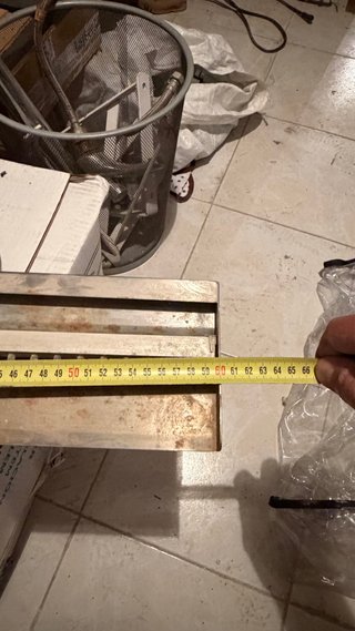 Cascada LED Acero Inox 60cm