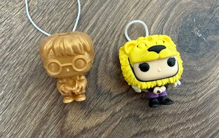 Figuras Mini Funko de Harry Potter y Luna Lovegood