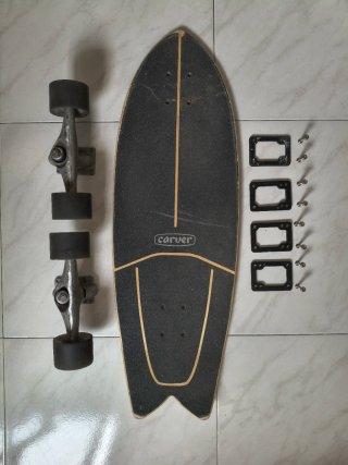 Carver Skate Completo