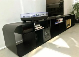 Nembula Design Curvilinea consolle lamiera