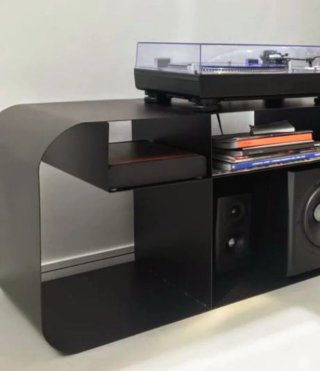 Nembula Design Curvilinea consolle lamiera