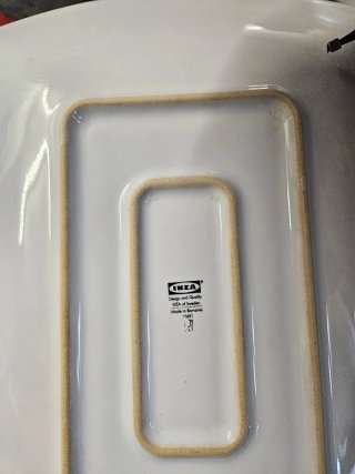 Set 3 Platos Rectangulares IKEA
