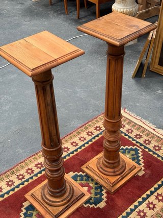 COLUMNAS ANTIGUAS FRANCESAS MADERA MACIZA