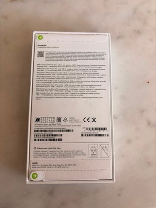 iPhone 16e 128 GB NUEVO A ESTRENAR