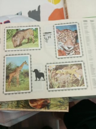 Álbum de cromos Animales