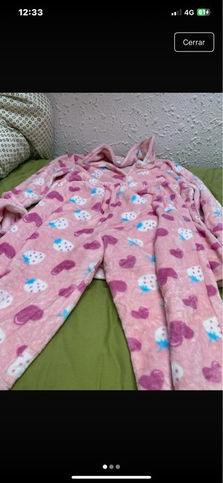 Pijama calentito talla L