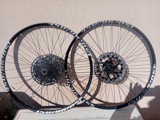 ruedas 27,5 Buje QR10 Shimano Núcleo Shimano