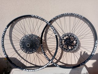 ruedas 27,5 Buje QR10 Shimano Núcleo Shimano